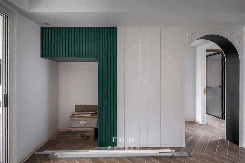 住宅|120㎡毛坯房硬装完工,是改善型住宅标杆,三代同堂一起居住刚好