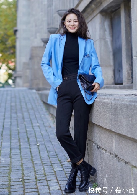 九分裤|穿西装外套别总是配裙子,搭配这些裤装更高级时髦,梨型身材必入