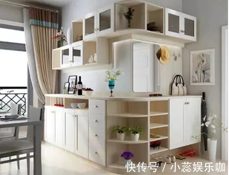 齐家栗子|去朋友家参观,一进门就被鞋柜惊艳到了,真是漂亮又实用!