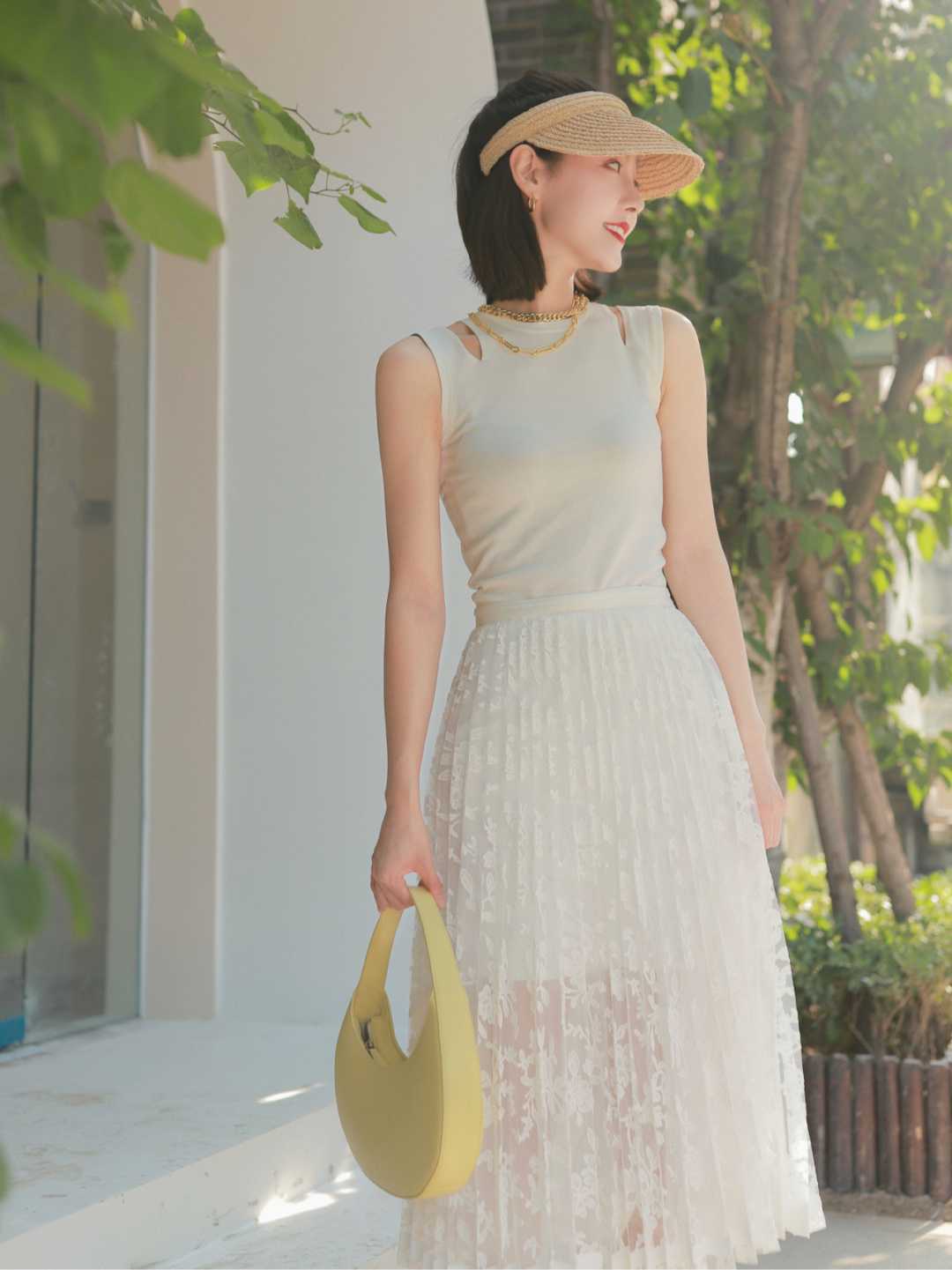 时尚博主|夏季怎么穿更温柔？这些半身裙的穿搭值得借鉴，减龄优雅又清爽