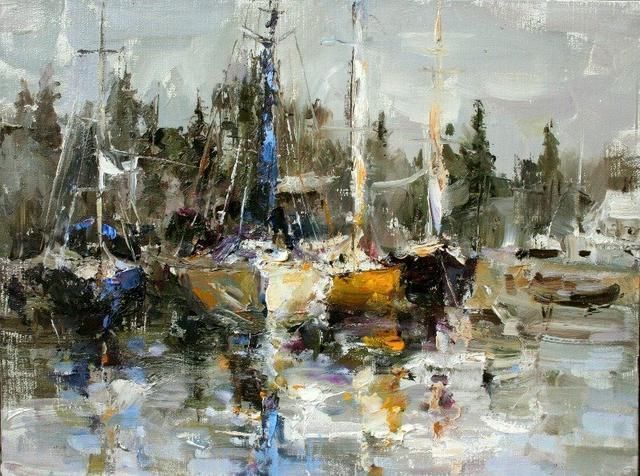 艺术学院!奔放的心:俄罗斯女画家安捷利卡超凡脱俗、别具一格的油画作品