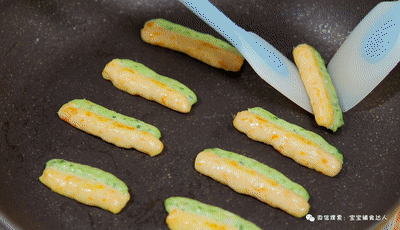 裱花袋|这样的蔬菜鸡肉条「宝宝辅食」你吃过吗?
