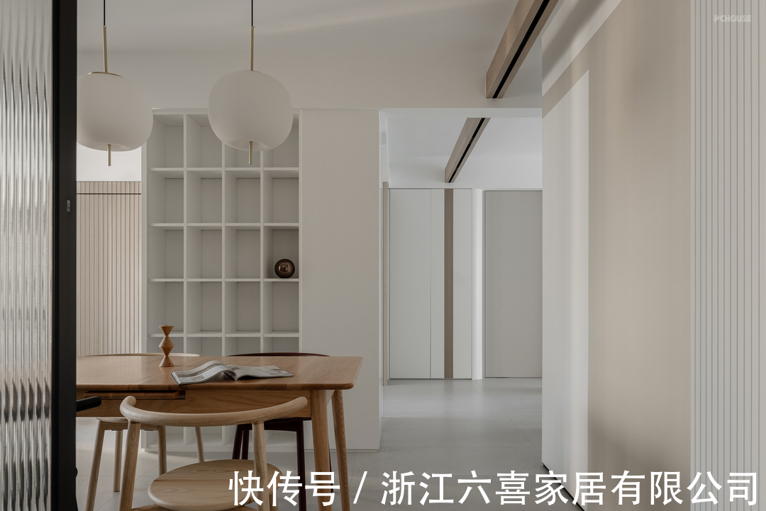 sp全屋定制多洄游动线的奶白色治愈空间