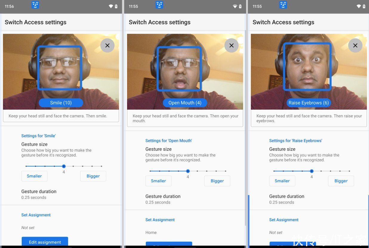 switch|通过面部表情控制手机，Android 12 全新辅助功能上线
