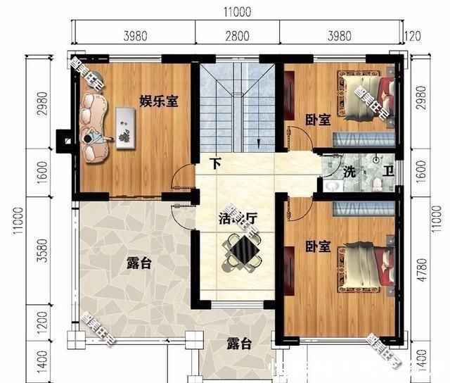 简欧风格|简欧风格设计，面宽11米多的两栋农村别墅，网友们都说想盖一栋