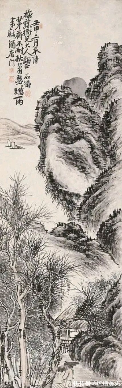 山水画!不摹古,造化于心|石涛山水画