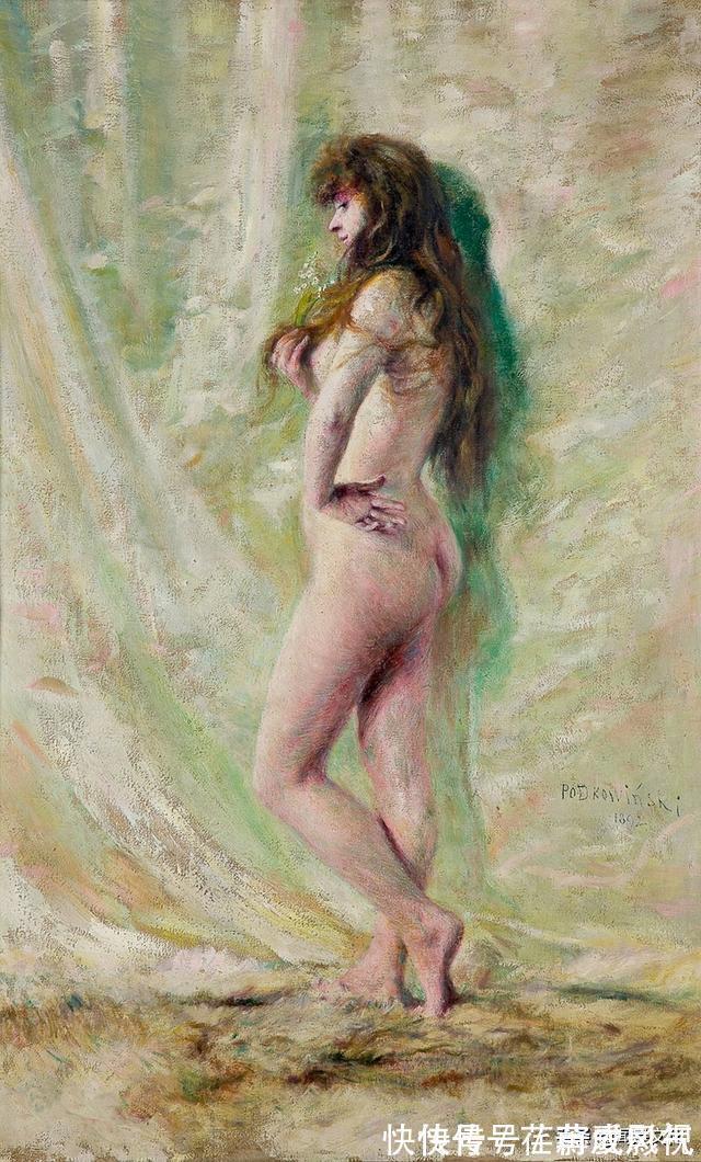 艺术家@学赏画186：第一个将印象派引入波兰的人——波德科维斯基