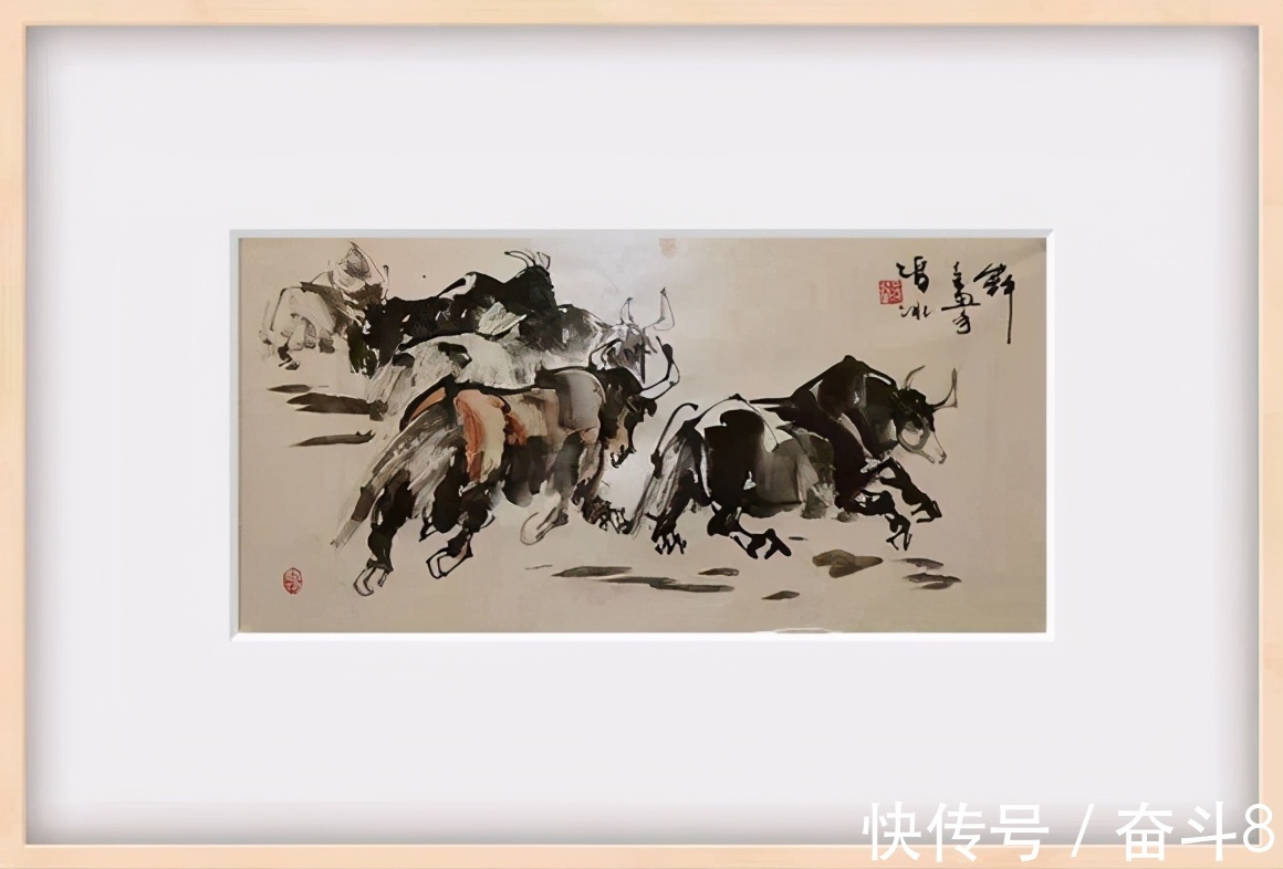 法国美协|中国画獒第一人冯冰书画作品欣赏