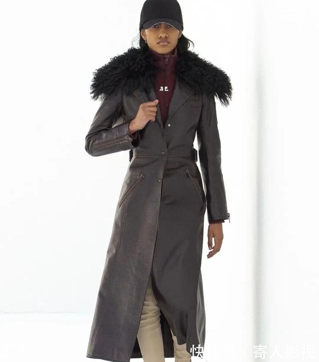 皮毛 冬天的高级感,一件大衣就够了