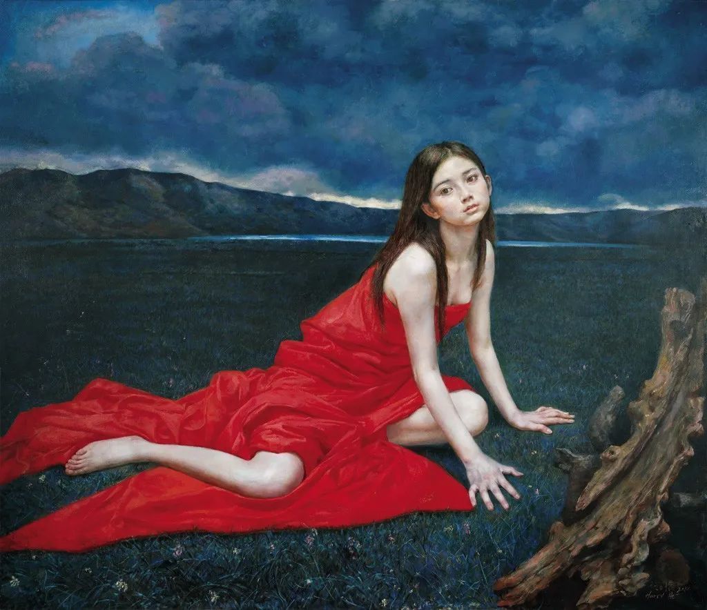 何立怀&他的作品给人一种优雅美丽、宁静升华的感觉