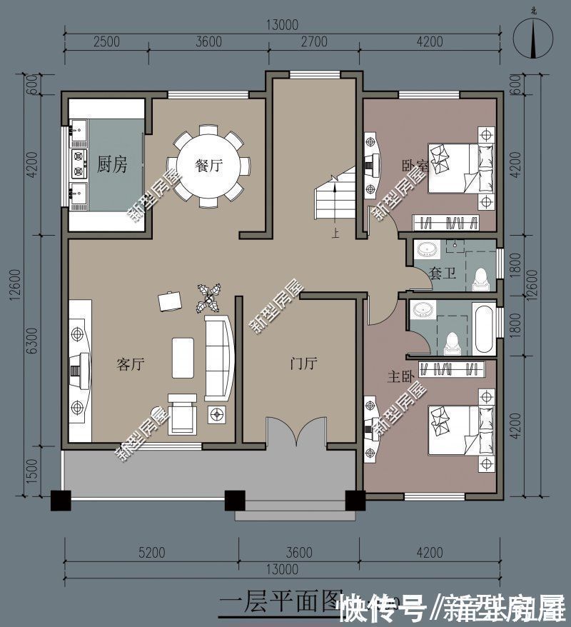露台|30万的存款,能在农村建什么样的房子?这8套图纸看看你喜欢哪套