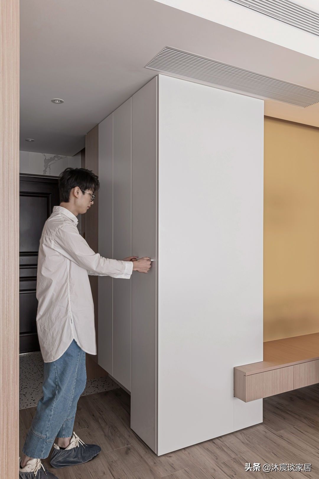 家居|他的新家,走进那一刻,幸福感立即涌现,干净清爽的氛围十分美好