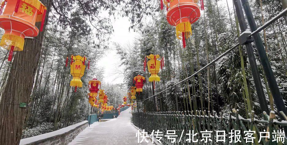 千年古刹|直击｜怀柔千年古刹红螺寺：飞雪打灯，更添年味儿