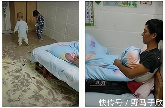 宝宝|俩儿子“奶粉大战”,无奈老爸开启自闭模式,网友:爸爸太可爱了