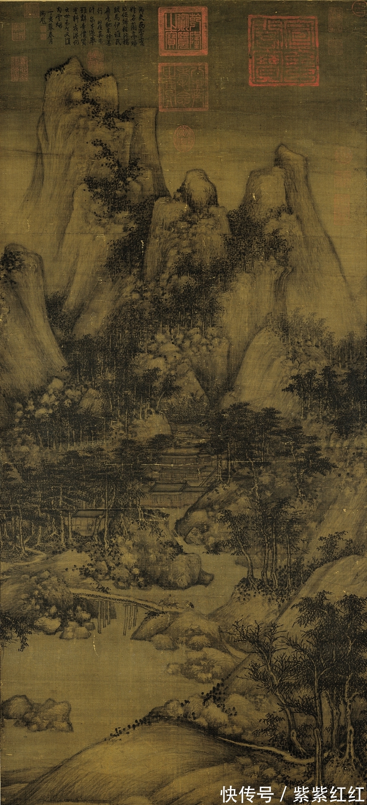 荆浩!笔意悠远的“南派正传”——僧侣画家巨然和他的《秋山问道图》