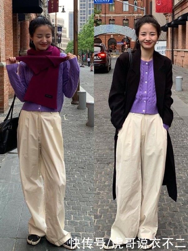 简约时尚的“韩系穿搭”，气质这块没输过，诠释温柔知性美