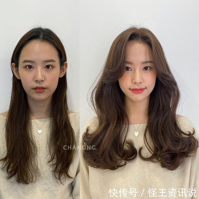 中大卷 换发型等于换脸,中年阿姨一换年轻10岁都不止,美到自己都笑了