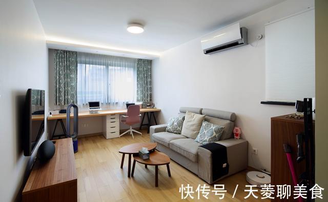 墙面|参观邻居家小一居,进门就被餐厅给迷住了,功能超全规划棒,羡慕