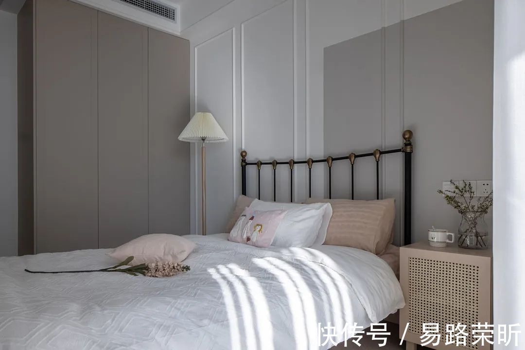收纳| 整屋以燕麦色、暖灰色和原木色为主,整体空间呈现出休闲舒适、温暖自愈的视觉效果