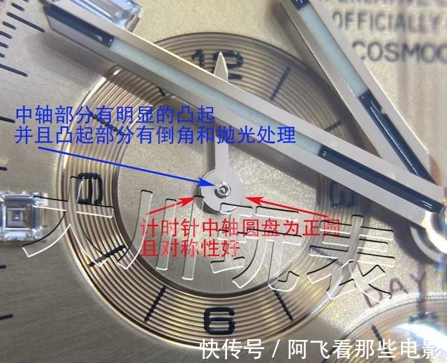 劳力士 劳力士迪通拿如何鉴定真假——指针篇!