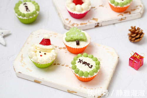 自制圣诞小清新蛋糕,稍加装饰就能惊艳众人,细腻香甜好看又好吃