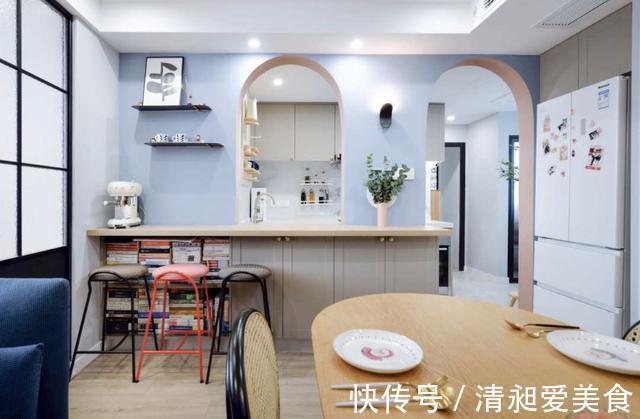 烘干机|上海女爆改48㎡老破小走红，干湿分离、2室1厅都是神来之笔