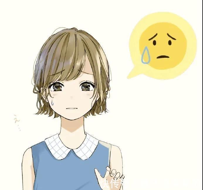 画师|画师绘制表情包拟人化,emoji变成短发小姐姐,可爱程度翻倍