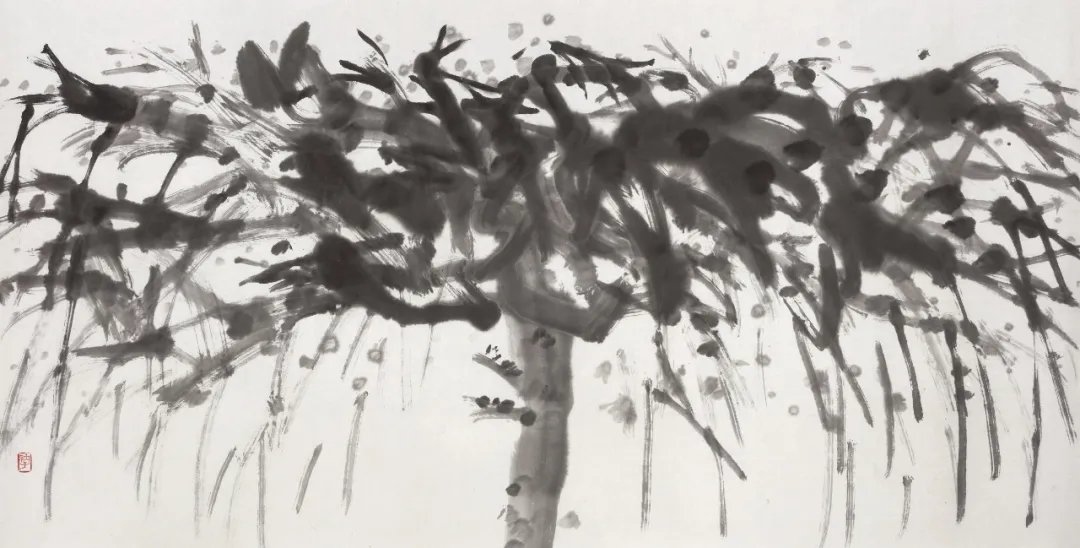 北京工艺美校#忘言——衲子画展