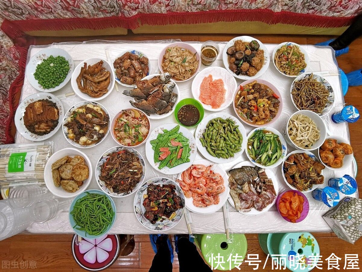 小米辣|4道凉菜,10道热菜,2碗汤,一桌丰盛的中秋晚宴,简单好吃没难度