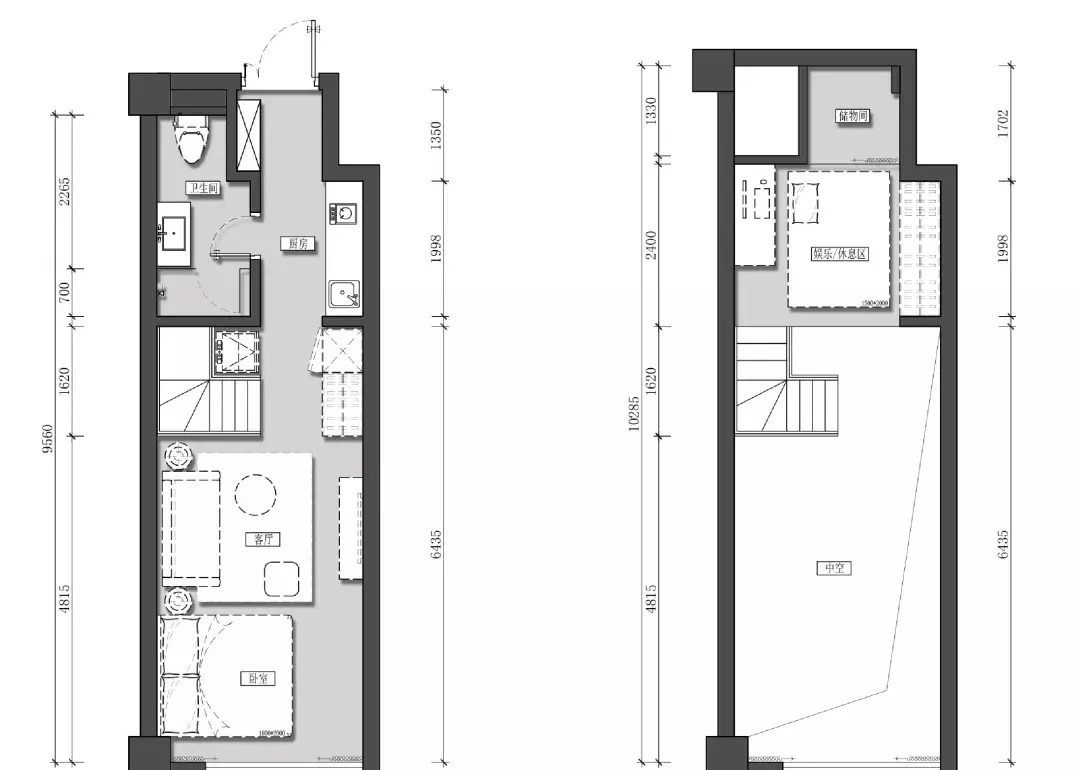嵌入式|真的只有30平!小户型这样逆天设计,蜗居也有豪宅感!