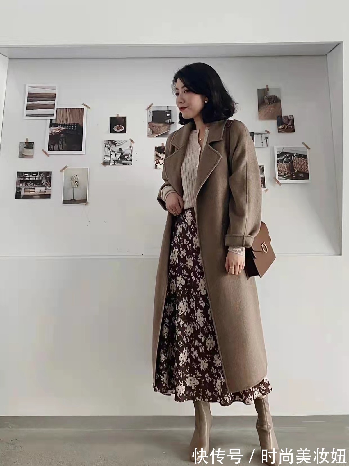 搭配|大衣怎样穿才更显“贵”?学会同色系搭配,随便穿都是大牌范