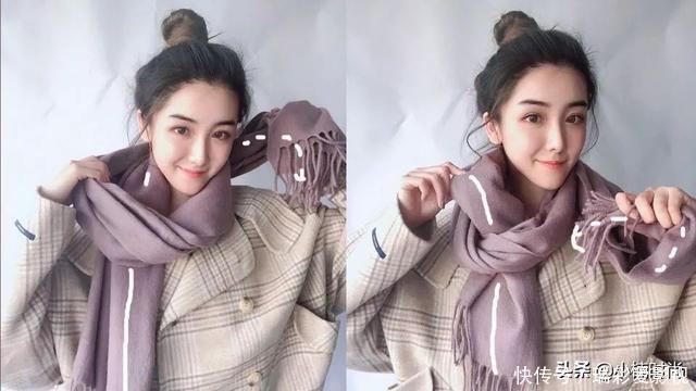 教学 5种花式‘围巾绑法’教学!保暖又有型,手残党也能迅速上手