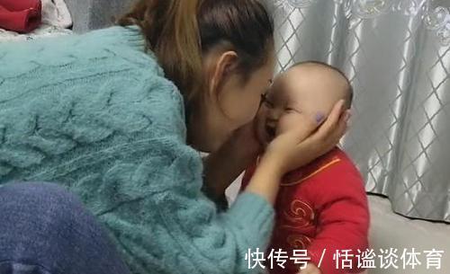 萌娃|“占便宜小姨”抢娃的袜子穿火了,娃:完了,初吻没了