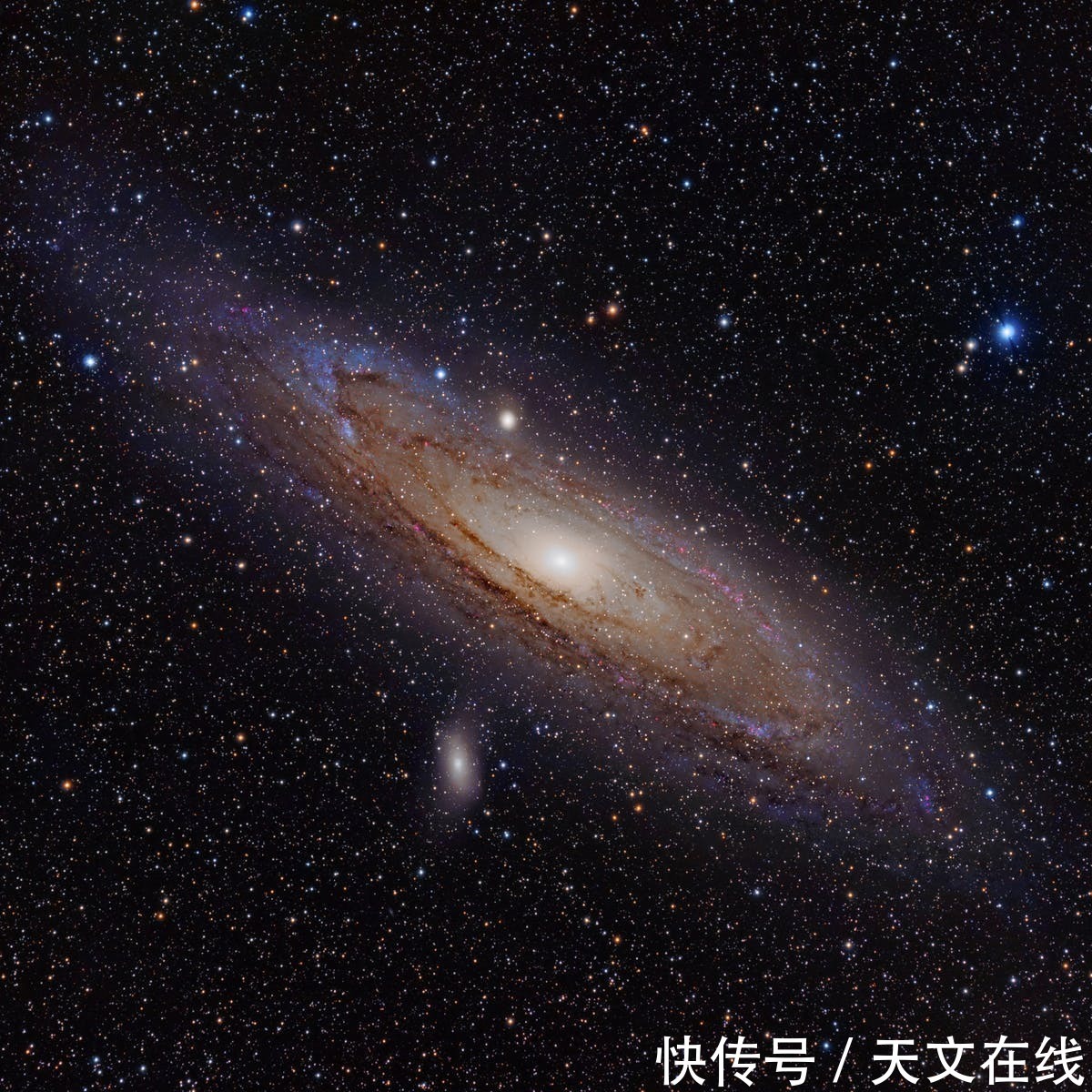 盛景！如果能看到仙女座星系，我们的天空将是另一番模样