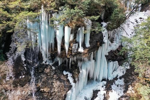 界河|卧龙关冰瀑，号称完爆虎牙，只因这里生活着大熊猫和雪豹吗