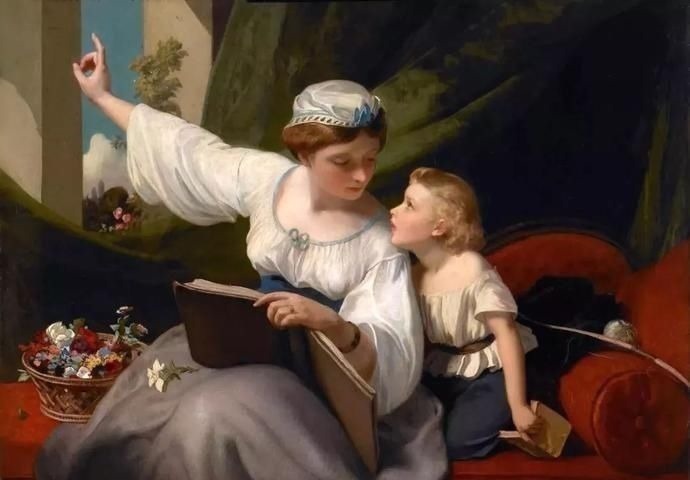 美人!英国艺术家詹姆斯·桑特人体油画中的美人,珠圆玉润,风情万种