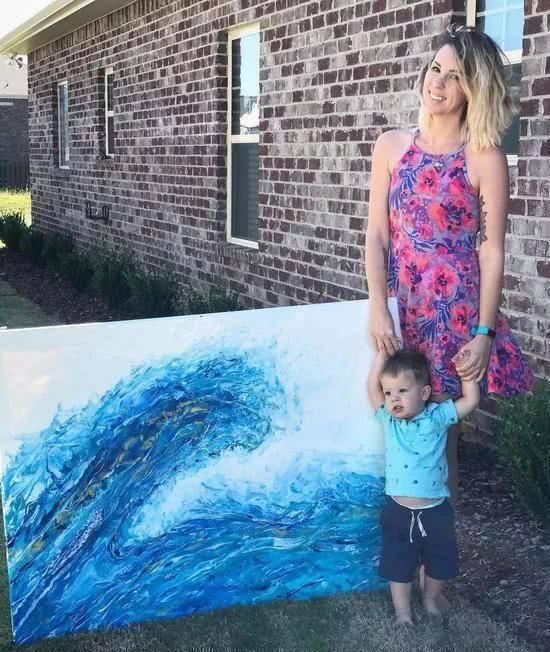 ann upton&28岁辣妈乱涂乱画,却年入1500万,看到成品后,网友醉了