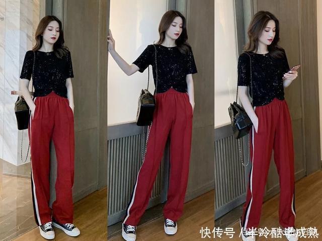 夏日就要穿T恤+阔腿裤,是最不费力的时髦穿搭组合!