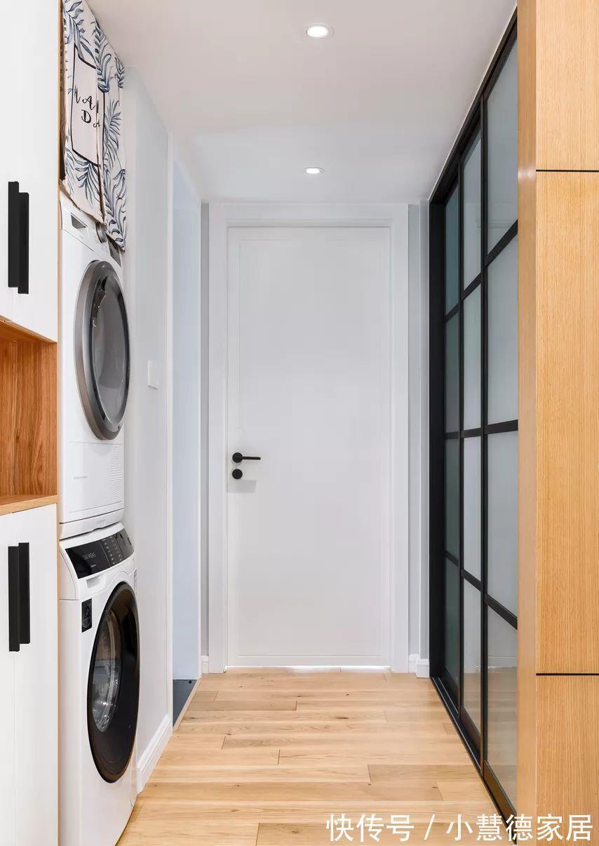 色调|106㎡北欧风小户型,简单的色调搭配原木色,原来还能这么好看!