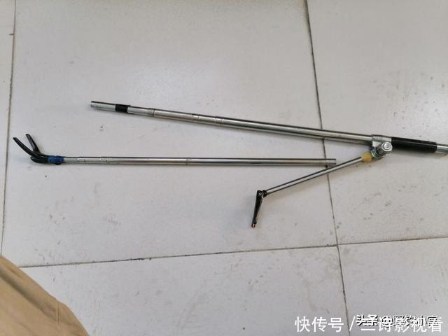 钓鱼支架还在掏钱买吗?为何不利用废鱼竿+树Y做一个,一样好用