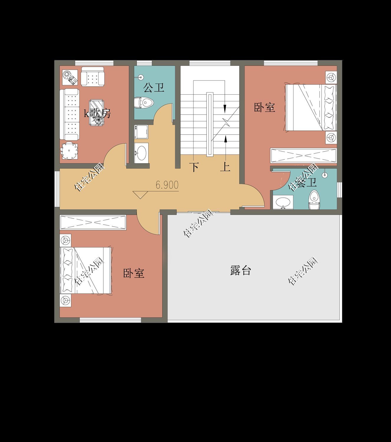 砖混|农村盖房从这10套户型里选吧，每一套都漂亮的没话说，性价比超高