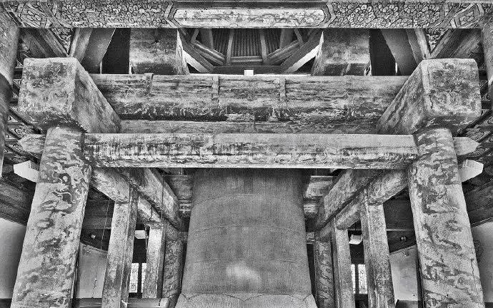 中国现存最大的青铜钟,五百多年仍完好无损