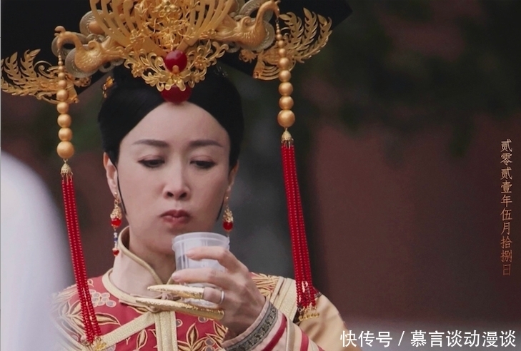 还珠格格|萌探综艺路透,本以为那英皇后造型足够霸气,却被曾黎古装惊艳到