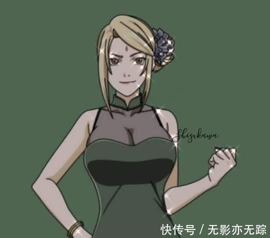 《火影忍者》角色穿上旗袍，日向雏田温柔可爱，纲手身材太完美