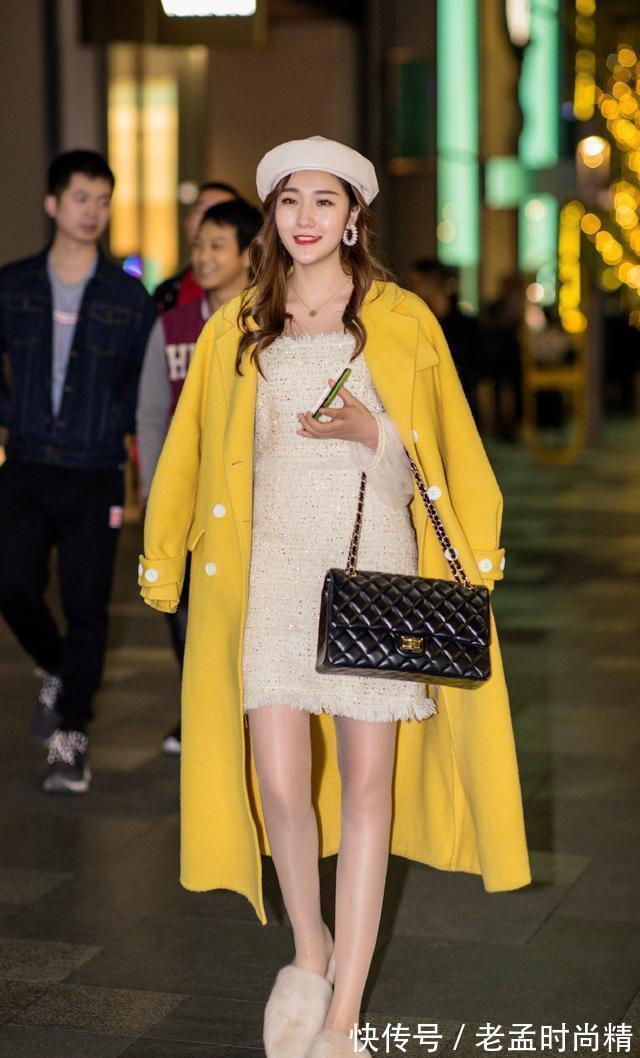 小女生 寒冷的冬天,自带气场的大衣时髦又保暖,小女生也能穿出大气场