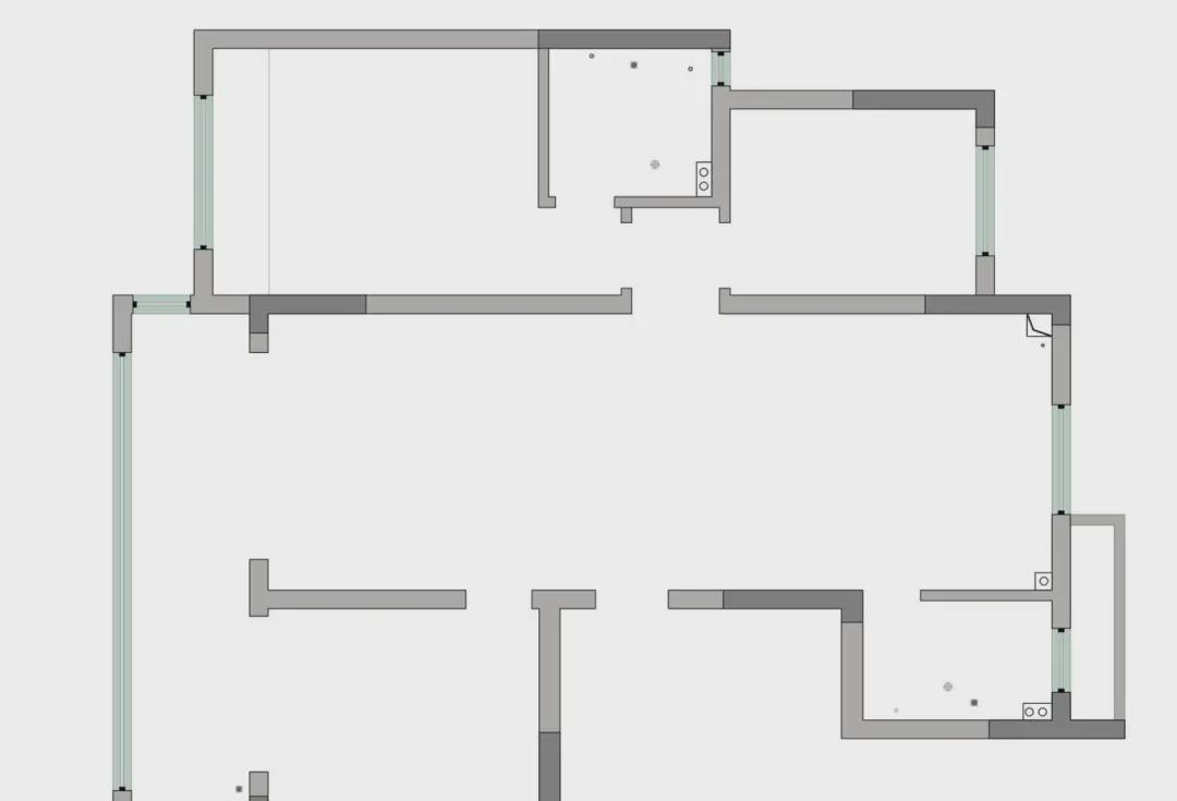 完工|家里收纳位置少,建议墙体做错位处理,完工后既实用又显气质