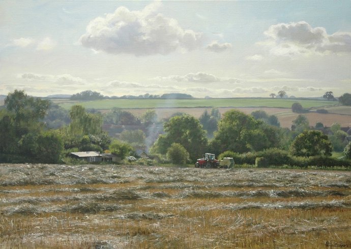 Peter#英国Peter Barker油画风景(二)