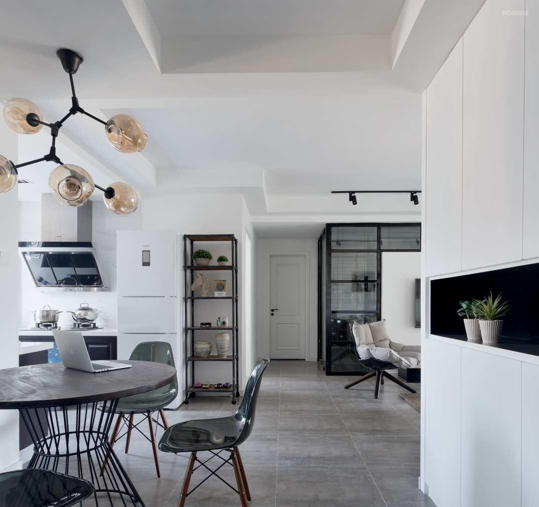 三室之家|时尚个性的北欧风,搭配独特的线条,打造与众不同的三室之家