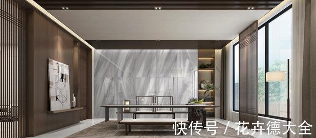 装修|新房装修时突发奇想，采用墙面贴岩板，意外打造出高级的档次感