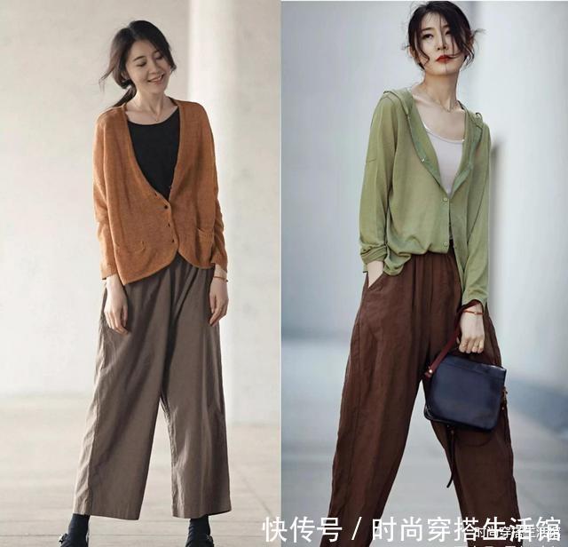 慵懒|女人就要会穿搭,休闲舒服的慵懒风穿搭示范,做回轻松快乐的自己